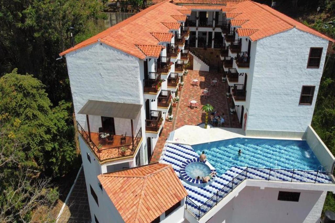 Hotel Alejandria Barichara Eksteriør bilde